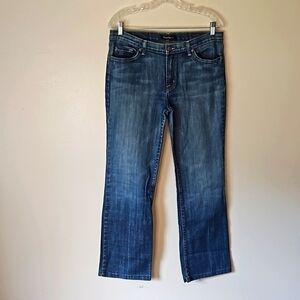 David Kahn Denim Distressed Straight Leg Jeans Size 12